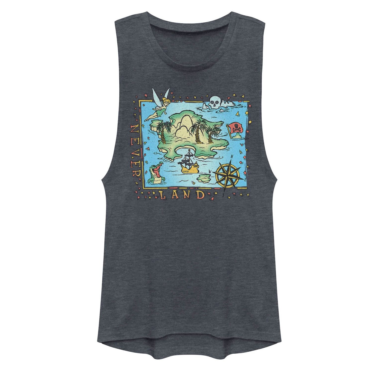 Футболка с мышцами для юниоров Disney «Питер Пэн Never Land Map» с винтажным плакатом Licensed Character
Футболка с мышцами для юниоров Disney «Питер Пэн Never Land Map» с винтажным плакатом Licensed Character