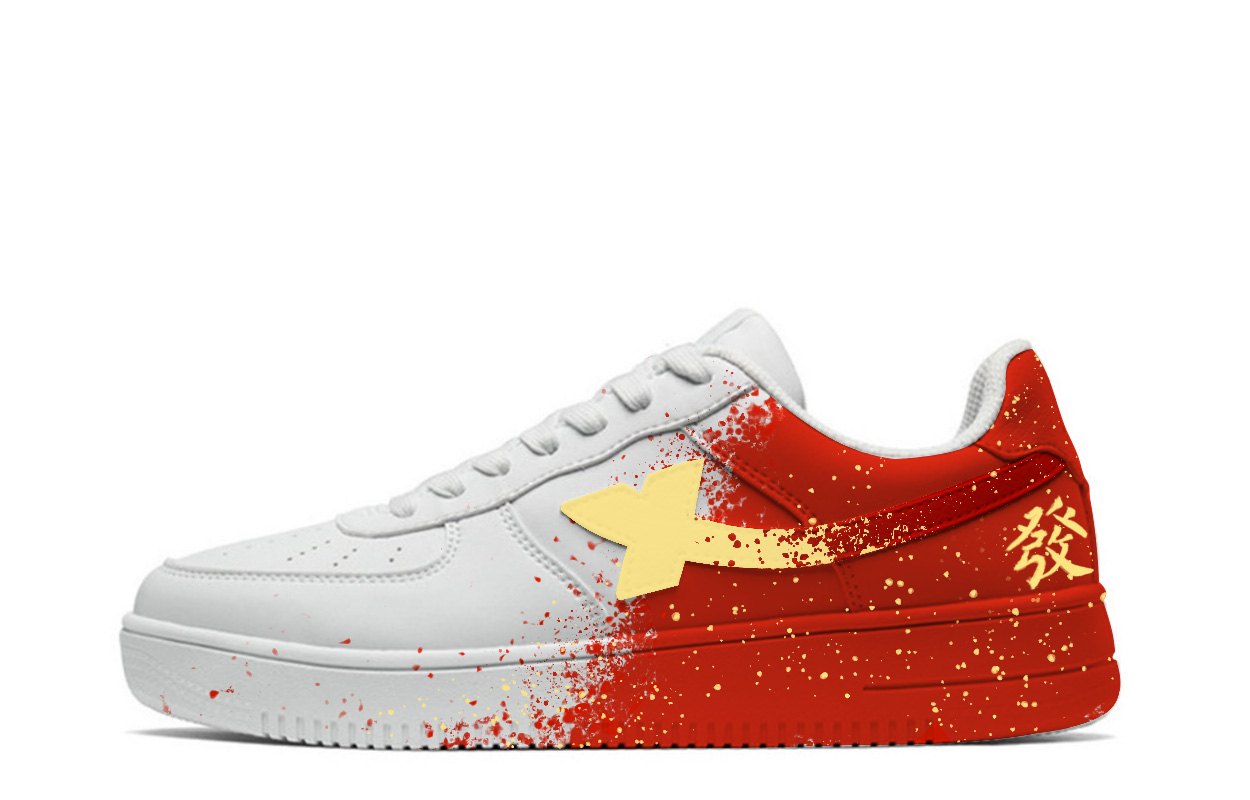 XTEP Кроссовки Air Force One для скейтбординга с низким верхом, амортизирующие и износостойкие, мужские, белые, красные
XTEP Кроссовки Air Force One для скейтбординга с низким верхом, амортизирующие и износостойкие, мужские, белые, красные