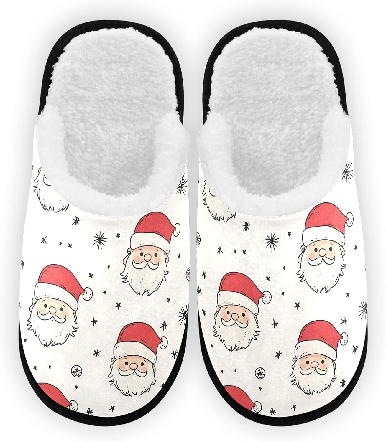 Мягкие плюшевые тапочки FENOCHE с образом Санта-Клауса для женщин и мужчин, теплые и удобные, для путешествий и спа, с подошвой, предотвращающей скольжение, Multicolor
Мягкие плюшевые тапочки FENOCHE с образом Санта-Клауса для женщин и мужчин, теплые и удобные, для путешествий и спа, с подошвой, предотвращающей скольжение, Multicolor