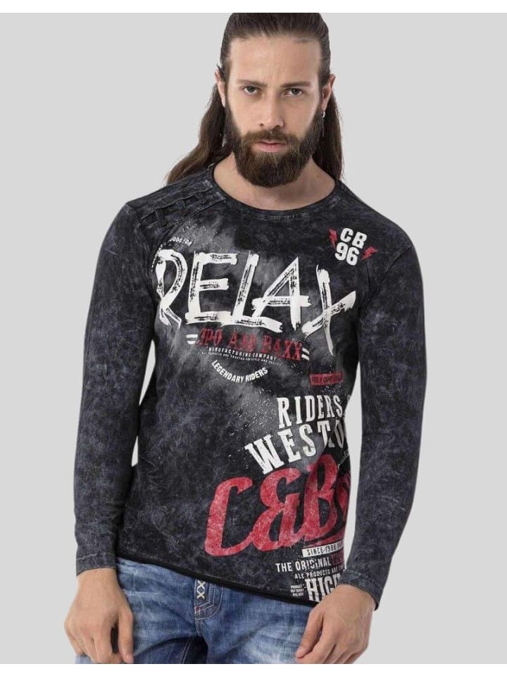 Функциональный лонгслив Cipo & Baxx, черный
Функциональный лонгслив Cipo & Baxx, черный