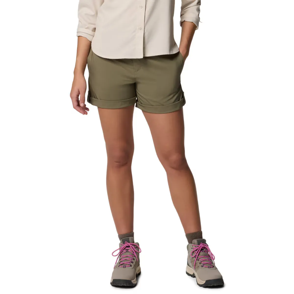 Женские шорты для походов Columbia Silver Ridge, зеленый
Женские шорты для походов Columbia Silver Ridge, зеленый