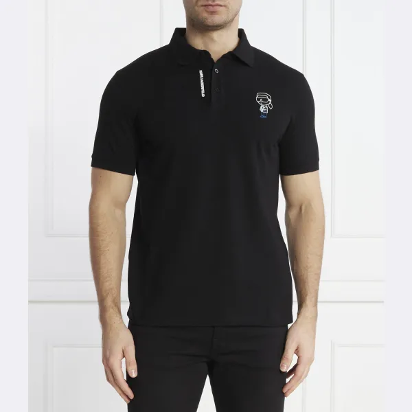 Рубашка поло стандартного кроя Karl Lagerfeld, черный
Рубашка поло стандартного кроя Karl Lagerfeld, черный