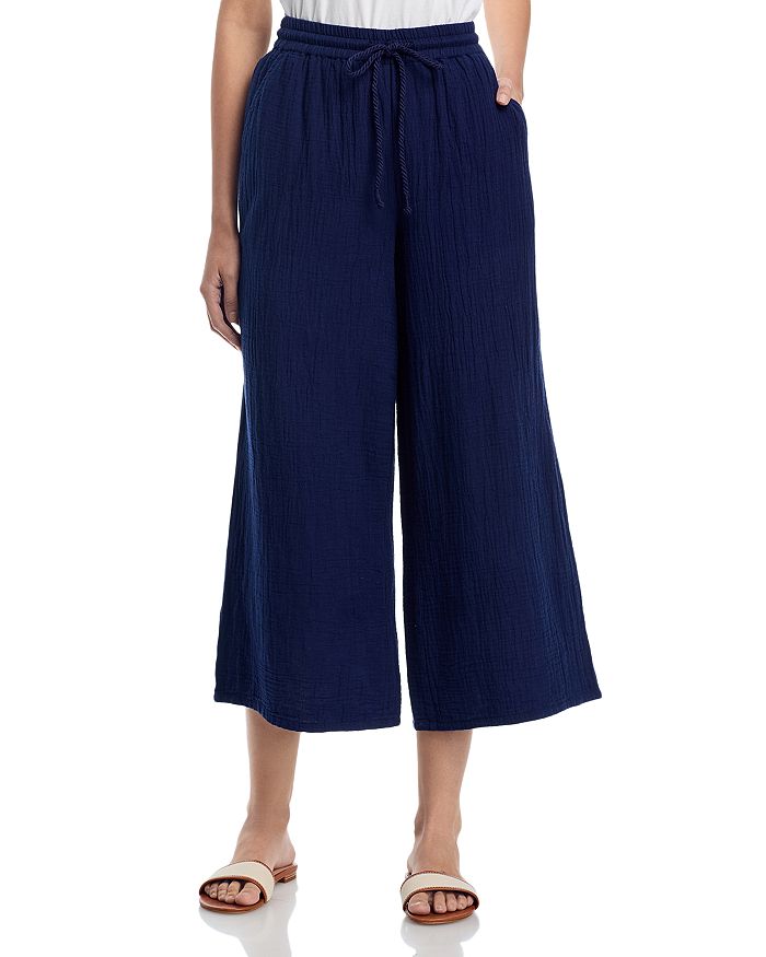 Широкие брюки с высокой посадкой из марли Tommy Bahama, синий
Широкие брюки с высокой посадкой из марли Tommy Bahama, синий