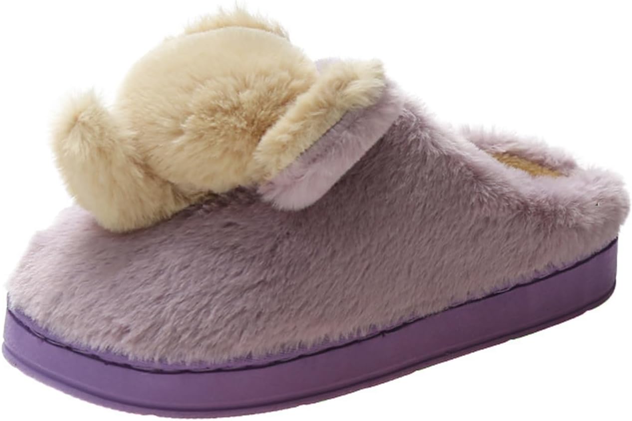 Женские и мужские домашние плюшевые тапочки для спальни с изображением милого слона, с памятью формы, мягкие, пушистые, удобные, теплые тапочки на низкой платформе для дома (40-41, фиолетовый) Znel
Женские и мужские домашние плюшевые тапочки для спальни с изображением милого слона, с памятью формы, мягкие, пушистые, удобные, теплые тапочки на низкой платформе для дома (40-41, фиолетовый) Znel