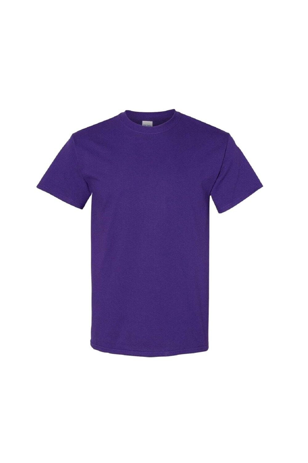 Футболка из плотного хлопка с короткими рукавами Gildan, фиолетовый 
Футболка из плотного хлопка с короткими рукавами Gildan, фиолетовый