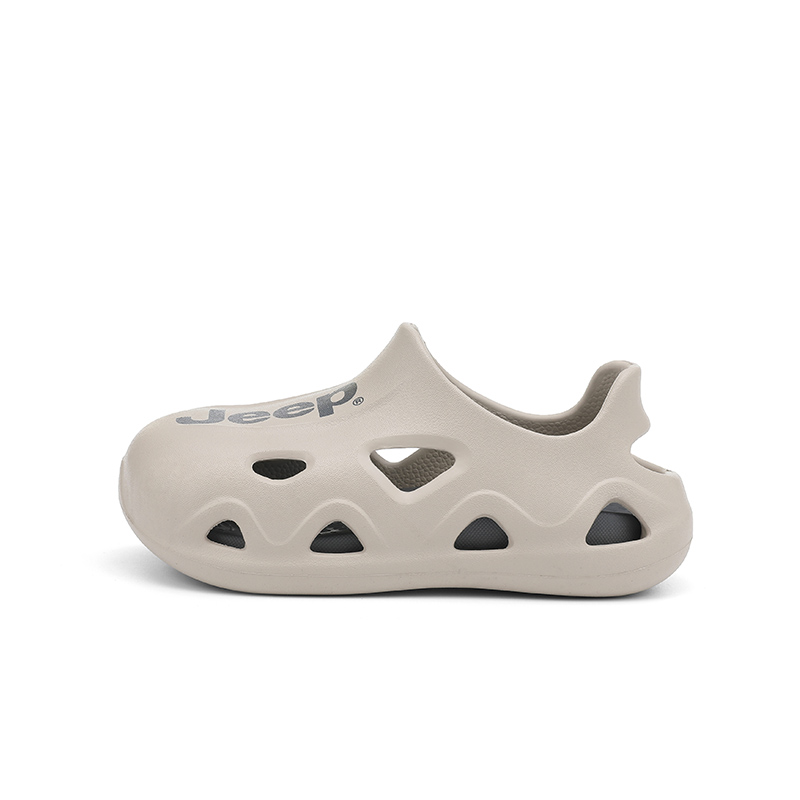 Детские износостойкие противоскользящие сабо Jeep, серый 
Детские износостойкие противоскользящие сабо Jeep, серый