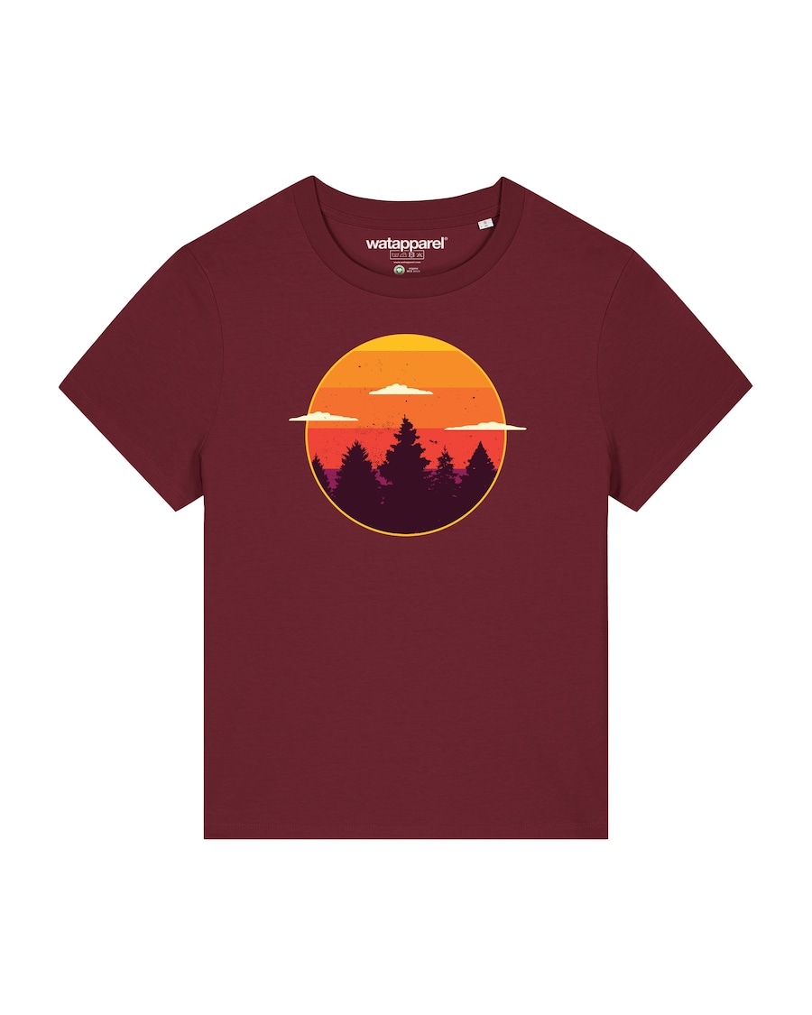 Рубашка Watapparel Sunset forest, красный/бордовый
Рубашка Watapparel Sunset forest, красный/бордовый