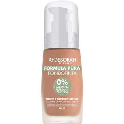 PURA Тональный крем №3.1 Светлое золото Deborah
PURA Тональный крем №3.1 Светлое золото Deborah