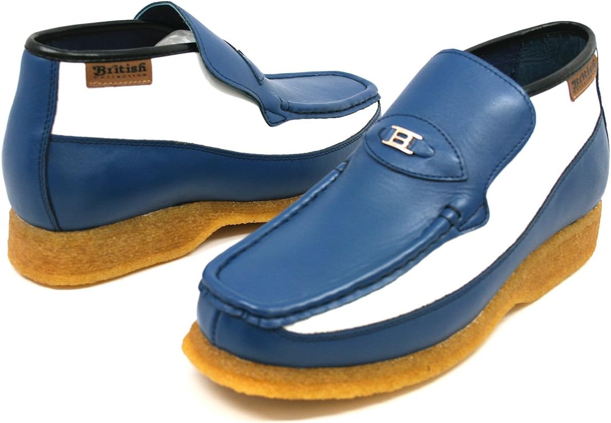 Британская коллекция клетчатых туфель без шнурков British Collection, белый/синий
Британская коллекция клетчатых туфель без шнурков British Collection, белый/синий