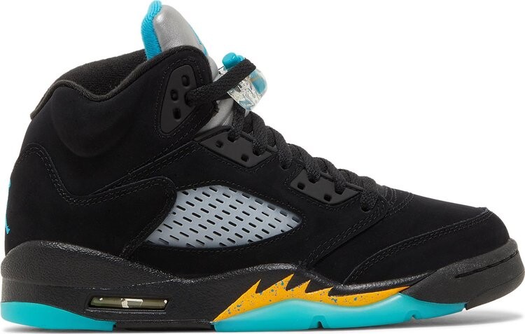 Кроссовки Air Jordan 5 Retro GS Aqua, черный
Кроссовки Air Jordan 5 Retro GS Aqua, черный