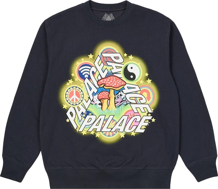 Толстовка Palace Bun 5G Crew 'Navy', синий
Толстовка Palace Bun 5G Crew 'Navy', синий