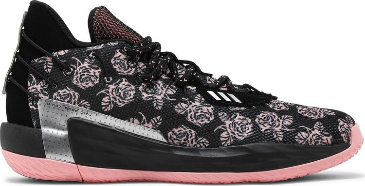 Кроссовки Adidas Dame 7 'Rose City', черный
Кроссовки Adidas Dame 7 'Rose City', черный