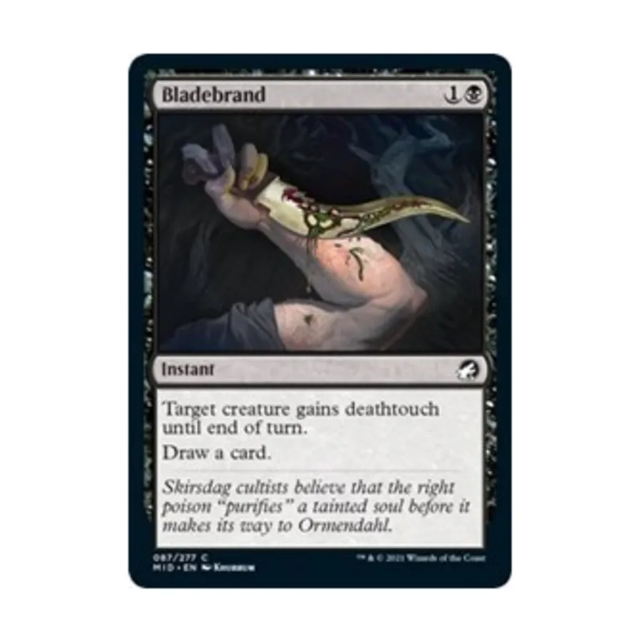 CCG Блейдбранд (К), MTG - Innistrad - Midnight Hunt
CCG Блейдбранд (К), MTG - Innistrad - Midnight Hunt