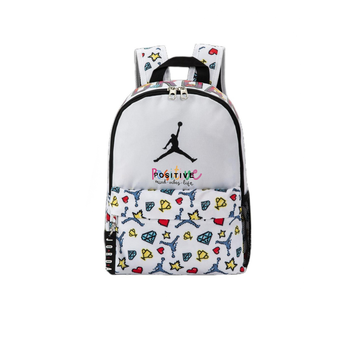 Jordan Полиэстеровый рюкзак унисекс белый, Infinite Possibilities 
Jordan Полиэстеровый рюкзак унисекс белый, Infinite Possibilities