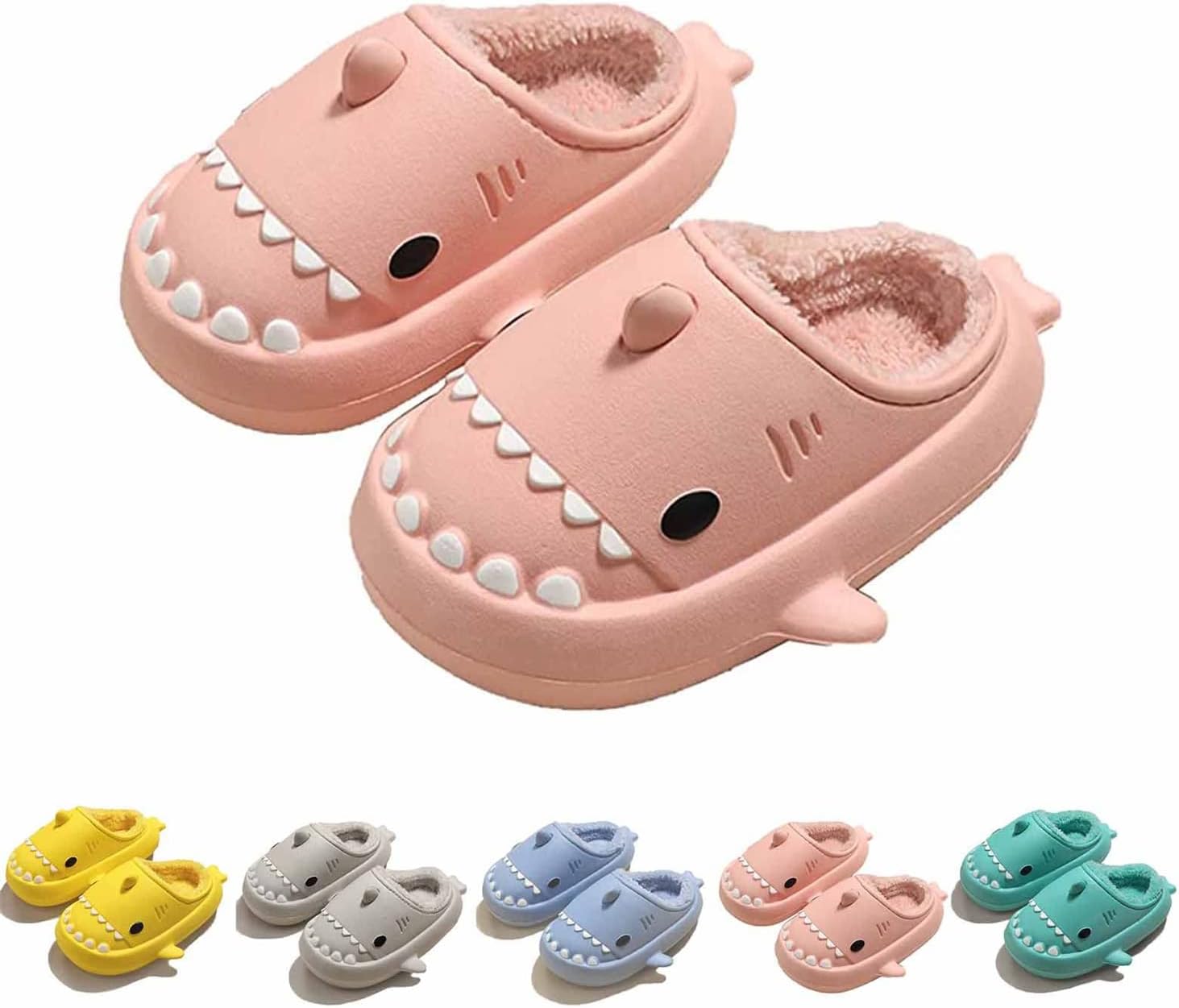 Зимние пушистые тапочки Shark Slides с изображением акулы, зимние тапочки Cloud Slides с акулой для взрослых, нескользящие пушистые тапочки Quroxo, розовый
Зимние пушистые тапочки Shark Slides с изображением акулы, зимние тапочки Cloud Slides с акулой для взрослых, нескользящие пушистые тапочки Quroxo, розовый