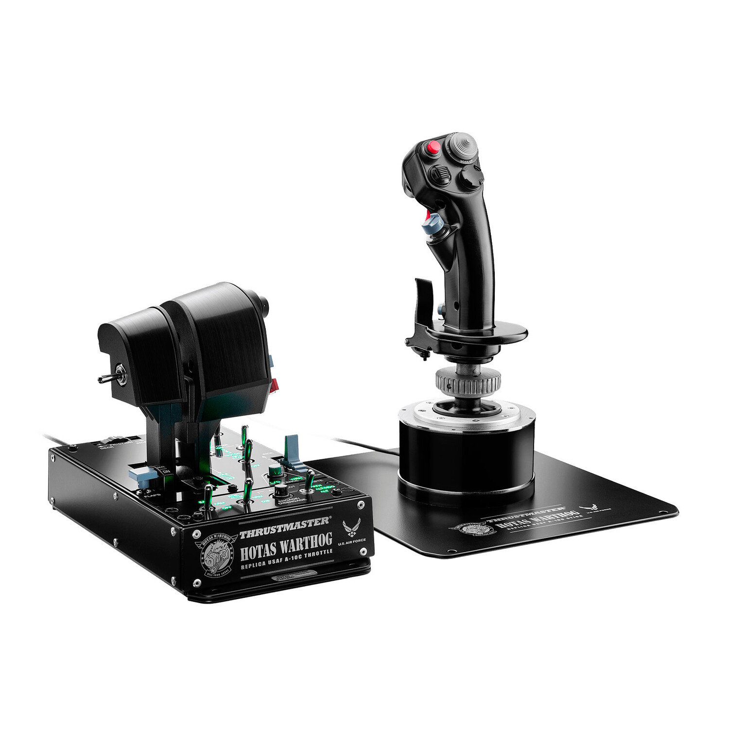 Джойстик Thrustmaster Hotas Warthog, черный
Джойстик Thrustmaster Hotas Warthog, черный