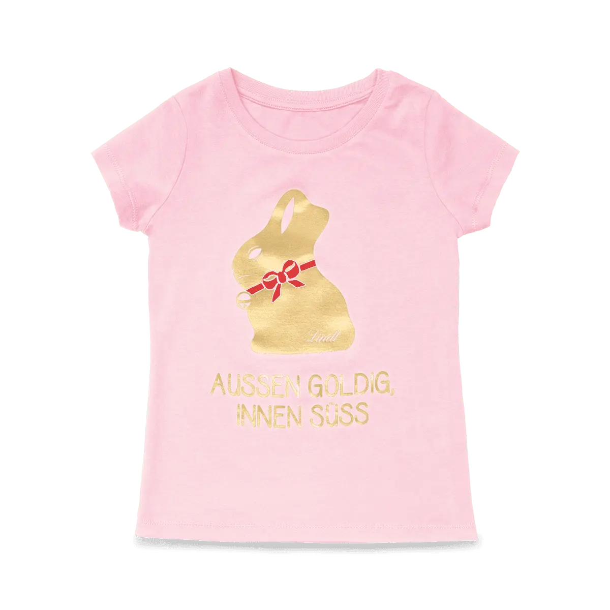 Детская футболка Lindt Golden On The Outside, Sweet On The Inside, размер 98-104, розовый
Детская футболка Lindt Golden On The Outside, Sweet On The Inside, размер 98-104, розовый