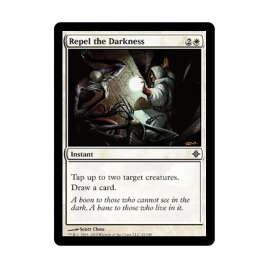 CCG Отразить тьму (С) (Фольга), MTG - Rise of the Eldrazi
CCG Отразить тьму (С) (Фольга), MTG - Rise of the Eldrazi