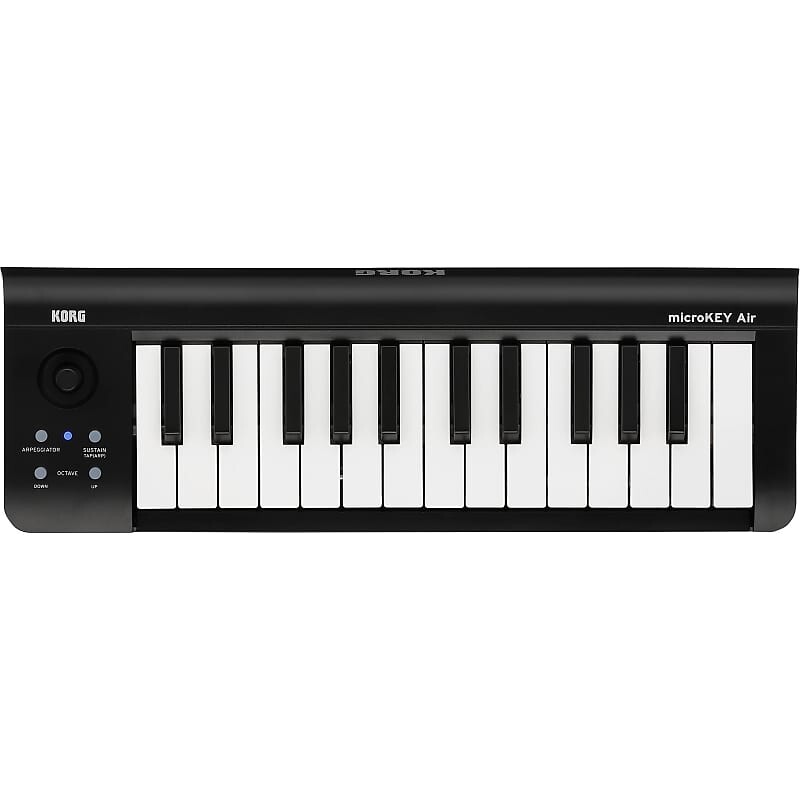 Korg microKEY Air 25-клавишный Bluetooth/USB MIDI-контроллер microKEY Air 25-Key Bluetooth/USB MIDI Controller
Korg microKEY Air 25-клавишный Bluetooth/USB MIDI-контроллер microKEY Air 25-Key Bluetooth/USB MIDI Controller