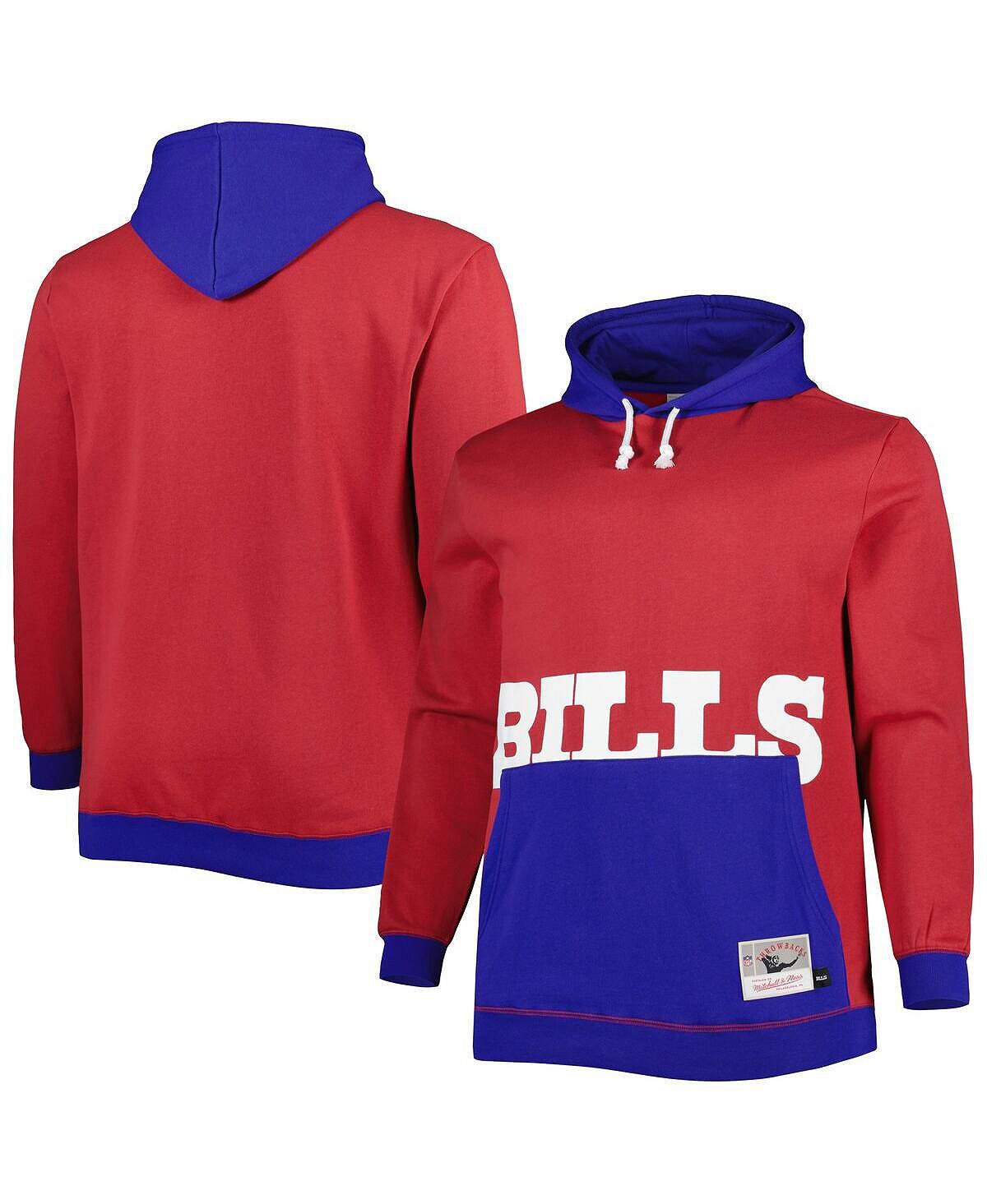 Мужская толстовка с капюшоном red and royal buffalo bills big and tall big face Mitchell & Ness, мульти
Мужская толстовка с капюшоном red and royal buffalo bills big and tall big face Mitchell & Ness, мульти