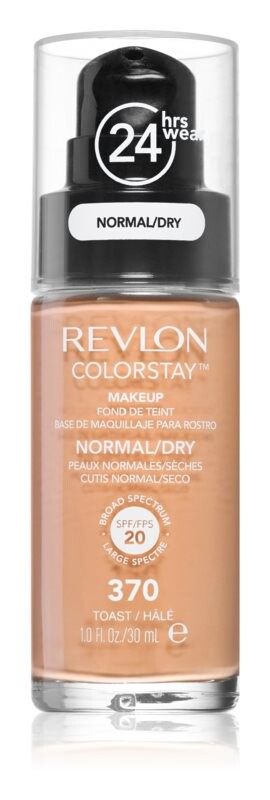 Стойкая основа для нормальной и сухой кожи Revlon Cosmetics ColorStay™, оттенок 370 Toast 30 мл
Стойкая основа для нормальной и сухой кожи Revlon Cosmetics ColorStay™, оттенок 370 Toast 30 мл