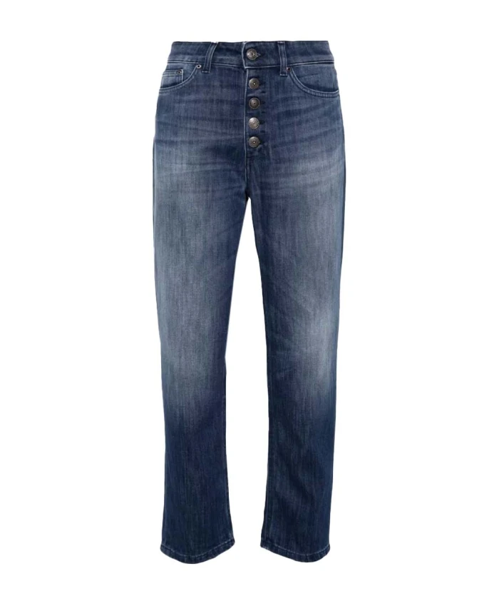 Укороченные джинсы с украшениями Dondup, синий
Укороченные джинсы с украшениями Dondup, синий