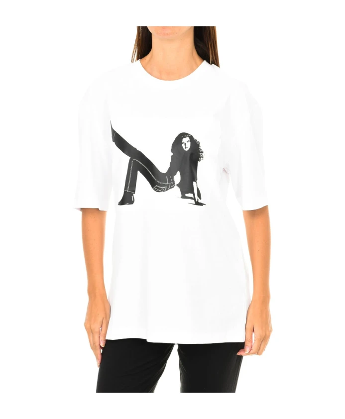 Футболка с короткими рукавами и ребристыми манжетами. Calvin Klein, белый
Футболка с короткими рукавами и ребристыми манжетами. Calvin Klein, белый