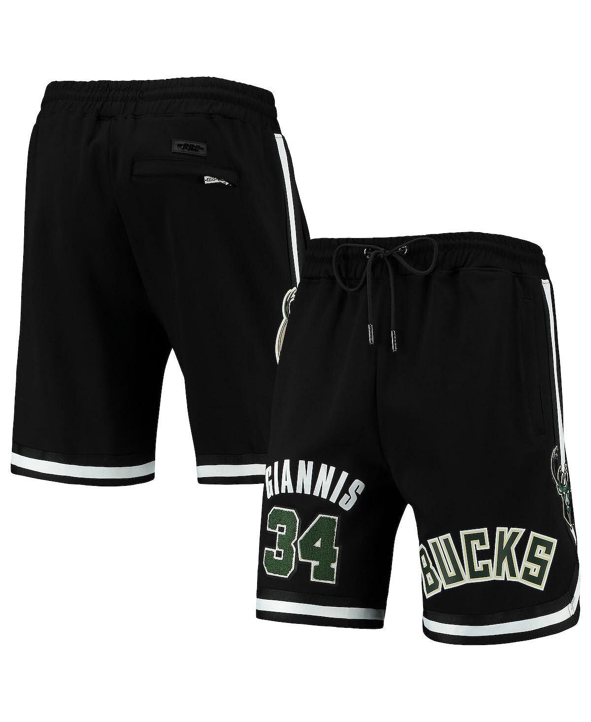 Мужские шорты giannis antetokounmpo black milwaukee bucks player replica Pro Standard, черный
Мужские шорты giannis antetokounmpo black milwaukee bucks player replica Pro Standard, черный