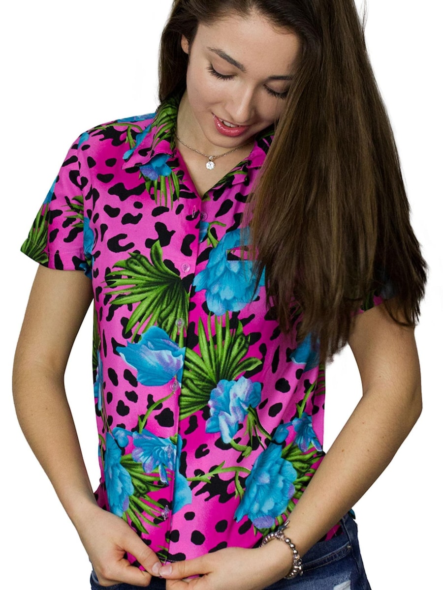 Блуза King Kameha Leopard Flowers, розовый
Блуза King Kameha Leopard Flowers, розовый