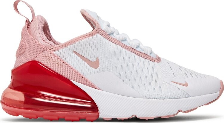 Кроссовки Nike Air Max 270 GS 'White Pink Glaze', белый
Кроссовки Nike Air Max 270 GS 'White Pink Glaze', белый