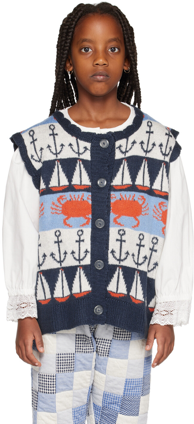 Детский матросский жилет темно-синего цвета Fish & Kids, Синий, Детский матросский жилет темно-синего цвета Fish & Kids
Детский матросский жилет темно-синего цвета Fish & Kids, Синий, Детский матросский жилет темно-синего цвета Fish & Kids