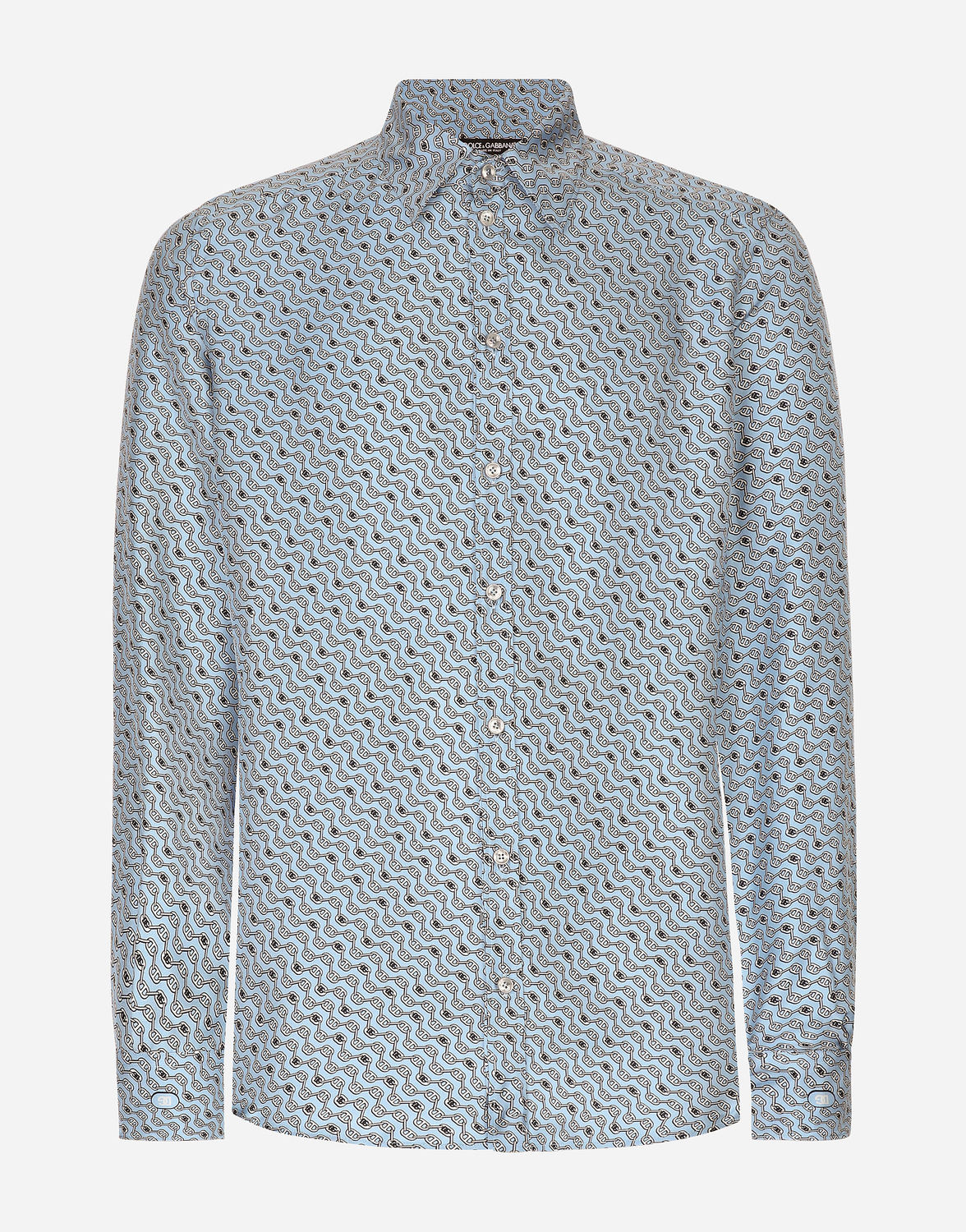 Шелковая рубашка martini кроя с принтом в виде галстука Dolce & Gabbana
Шелковая рубашка martini кроя с принтом в виде галстука Dolce & Gabbana