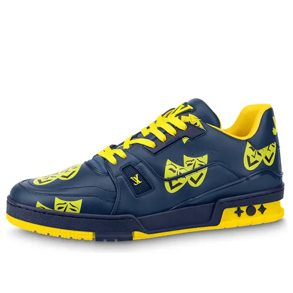 Кроссовки trainer sneakers 'blue with yellow' Louis Vuitton, синий
Кроссовки trainer sneakers 'blue with yellow' Louis Vuitton, синий