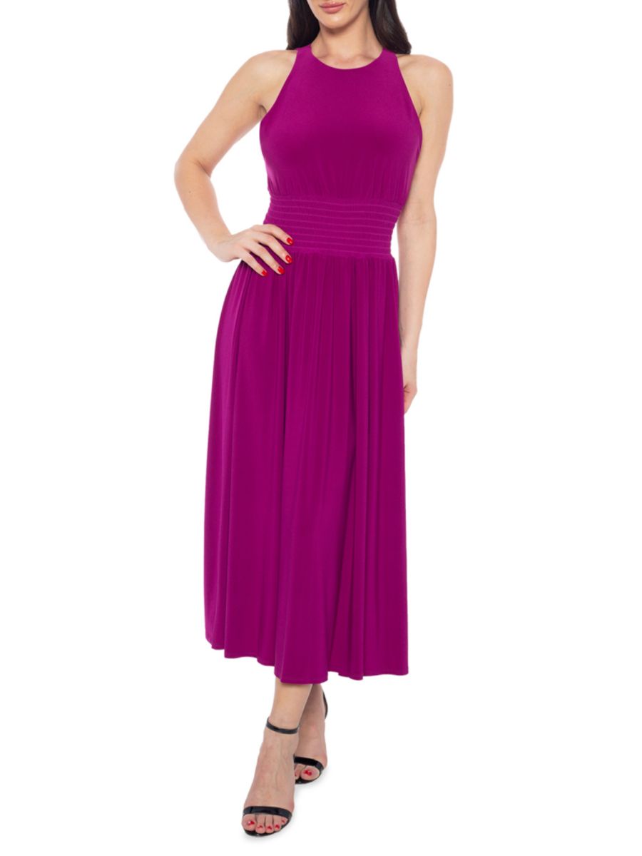 Платье миди со сборками и расклешенным лифом Marina, цвет Magenta
Платье миди со сборками и расклешенным лифом Marina, цвет Magenta