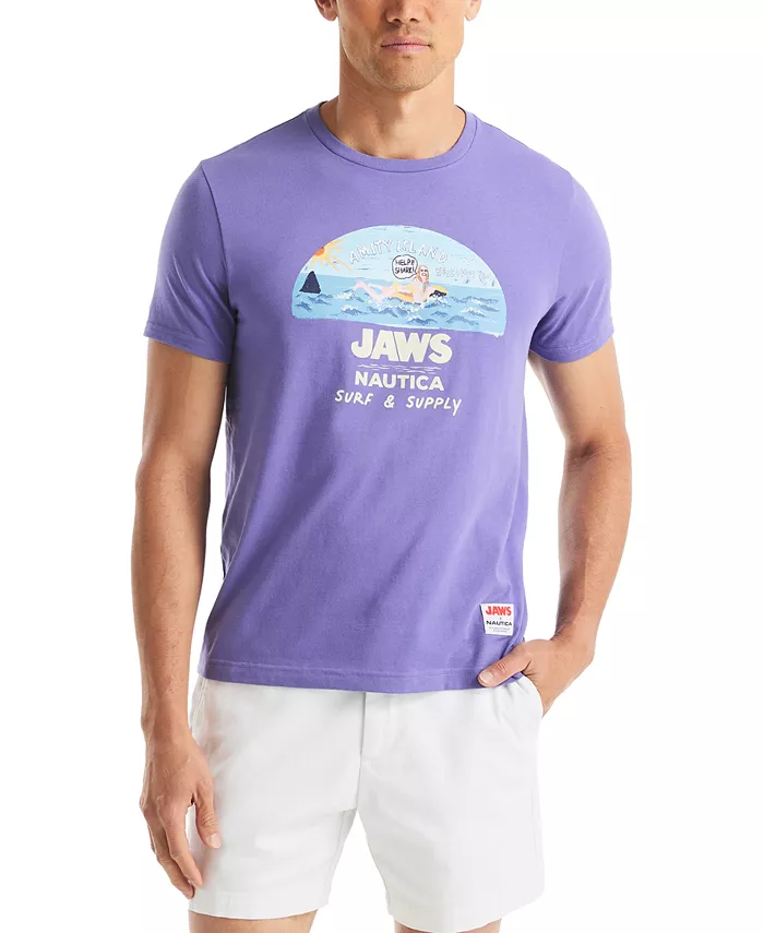 Футболка с принтом JAWS x Men's Classic-Fit Nautica, фиолетовый
Футболка с принтом JAWS x Men's Classic-Fit Nautica, фиолетовый