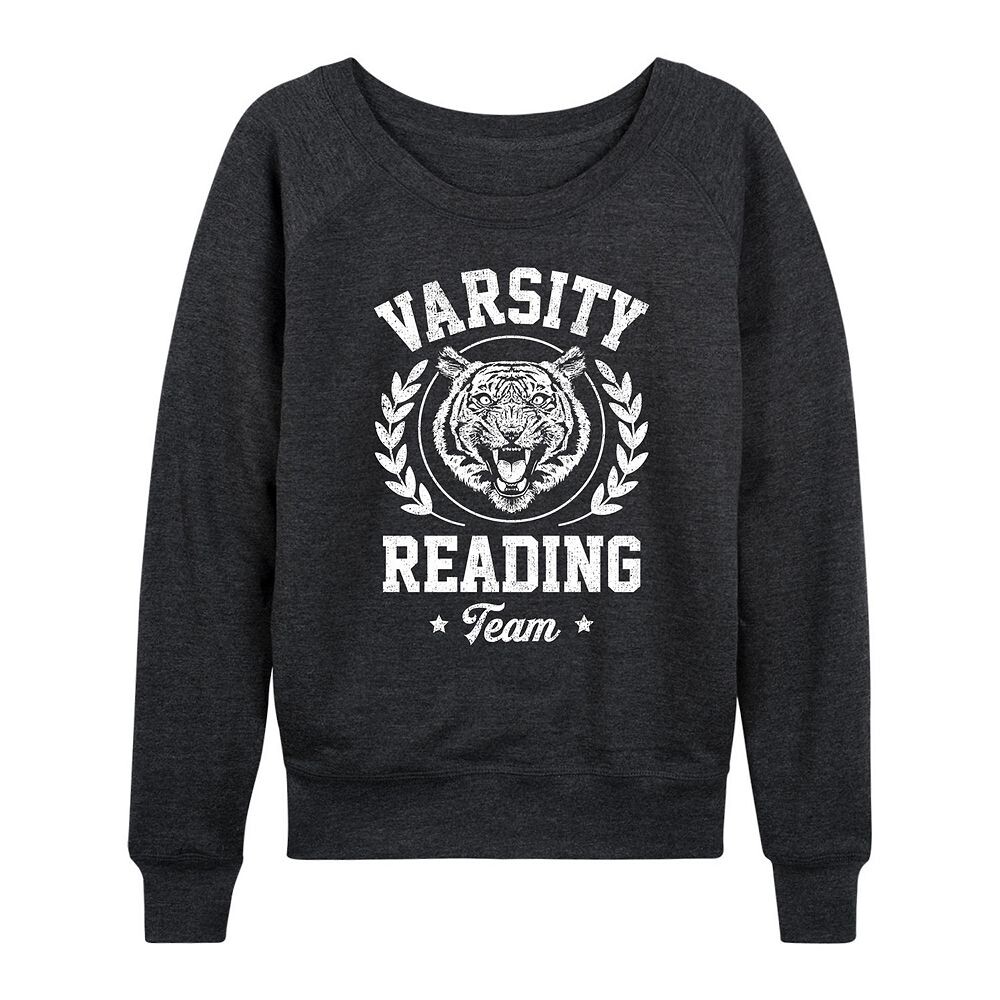 Женский легкий свитшот из френч терри Tiger Team Varsity Reading Team Licensed Character, цвет Heather Charcoal
Женский легкий свитшот из френч терри Tiger Team Varsity Reading Team Licensed Character, цвет Heather Charcoal