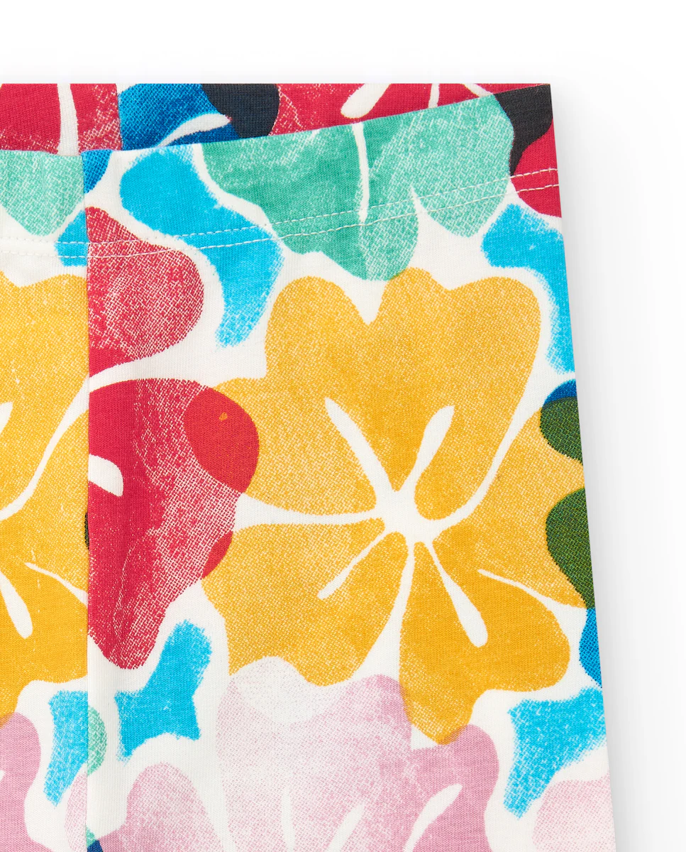 Леггинсы для девочки с велосипедным принтом и цветочным узором Tuc tuc, мультиколор
Леггинсы для девочки с велосипедным принтом и цветочным узором Tuc tuc, мультиколор