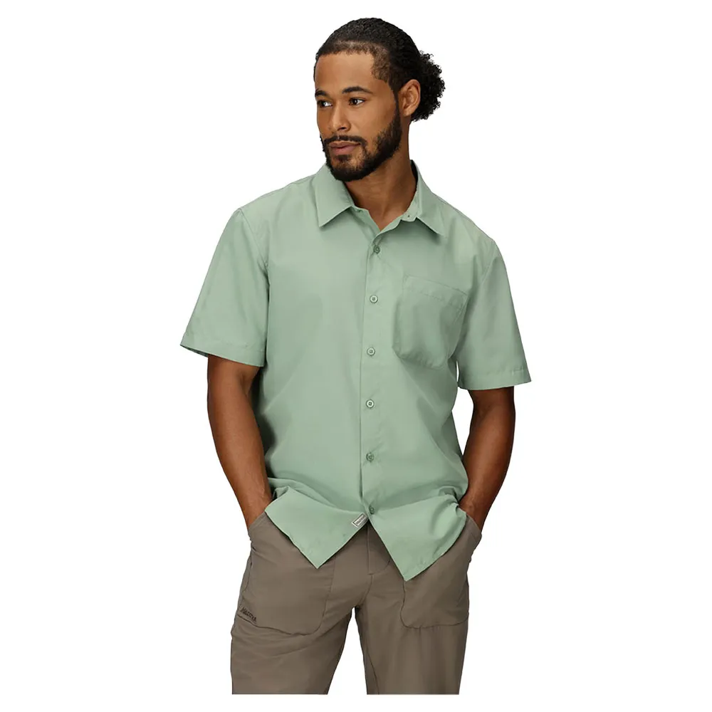 Рубашка с коротким рукавом Marmot AirExchange UPF 40, зеленый
Рубашка с коротким рукавом Marmot AirExchange UPF 40, зеленый