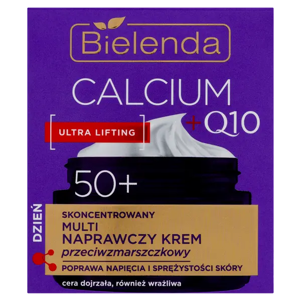 Крем для лица мультивосстанавливающий против морщин 50+ на день, 50 мл Bielenda Calcium+Q10
Крем для лица мультивосстанавливающий против морщин 50+ на день, 50 мл Bielenda Calcium+Q10