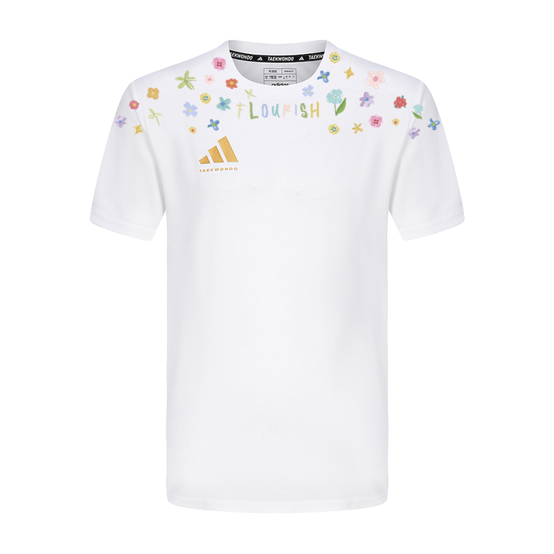 Футболка Casual Trendy с короткими рукавами, Unisex Adidas, белый
Футболка Casual Trendy с короткими рукавами, Unisex Adidas, белый
