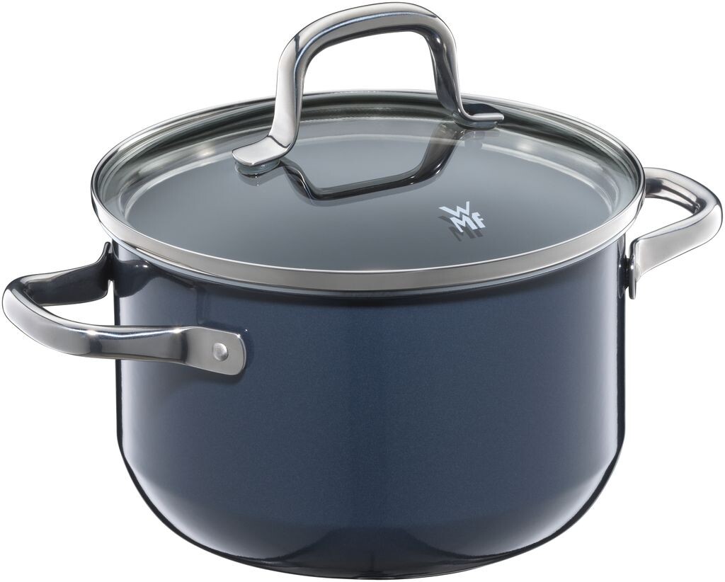 Кастрюля WMF Fusiontec Essential, маленькая, стеклянная крышка, 16 см, индукционная кастрюля для мяса, 2,0 л, маленькая кастрюля, маленькая высокотехнологичная керамика, устойчивая к царапинам, без покрытия, темно-синяя, сделано в Германии
Кастрюля WMF Fusiontec Essential, маленькая, стеклянная крышка, 16 см, индукционная кастрюля для мяса, 2,0 л, маленькая кастрюля, маленькая высокотехнологичная керамика, устойчивая к царапинам, без покрытия, темно-синяя, сделано в Германии