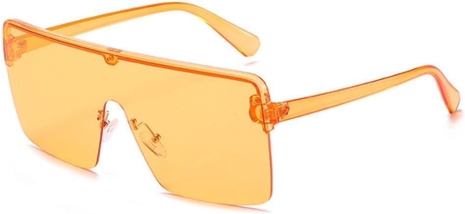 Солнцезащитные очки для женщин и мужчин в крупной оправе, цельные солнцезащитные очки в полуоправе с градиентными линзами, ретро-очки для вождения, защита от УФ-излучения UV400 KTUCN, Trans Orange
Солнцезащитные очки для женщин и мужчин в крупной оправе, цельные солнцезащитные очки в полуоправе с градиентными линзами, ретро-очки для вождения, защита от УФ-излучения UV400 KTUCN, Trans Orange