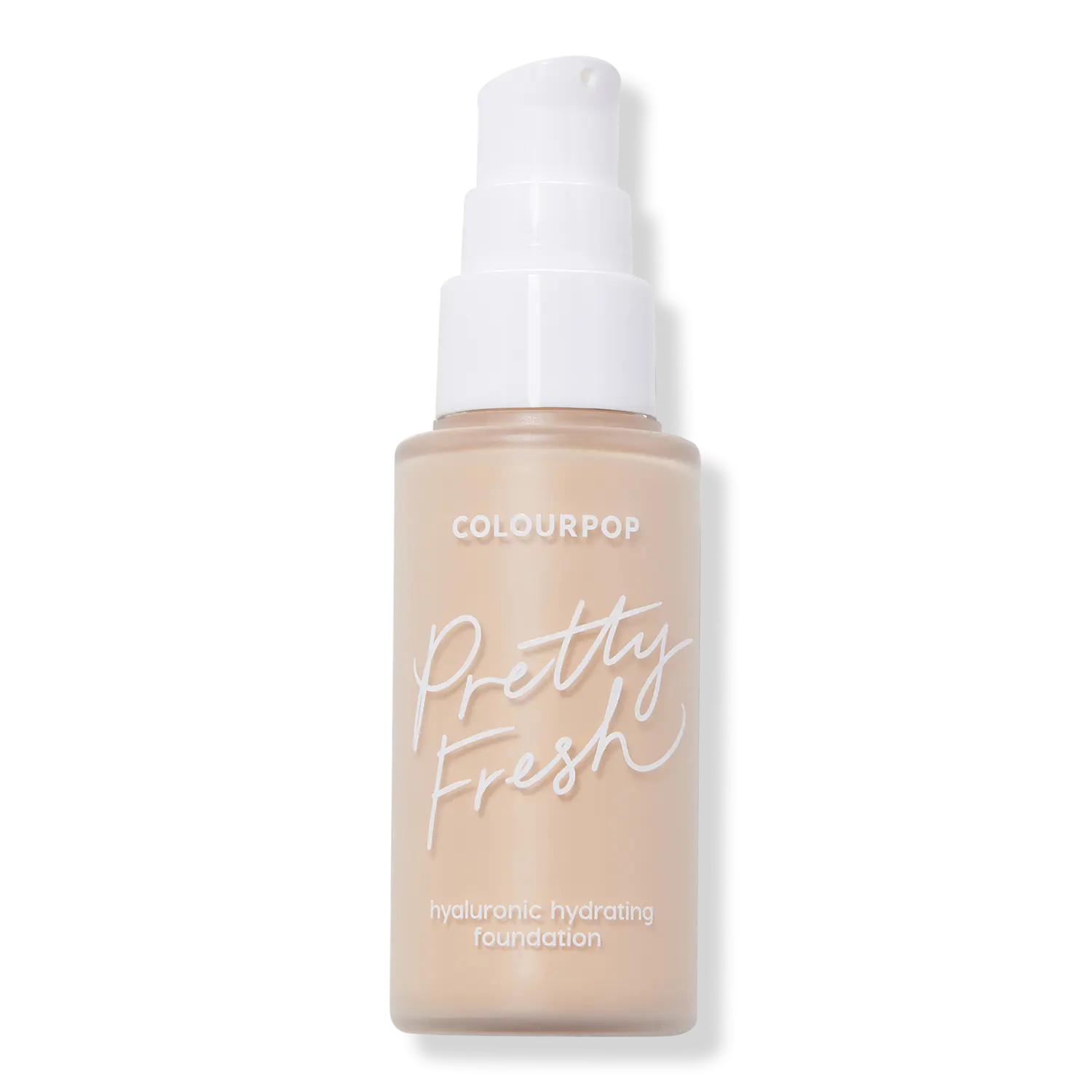 Увлажняющая тональная основа Pretty Fresh с гиалуроновой кислотой ColourPop, Fair 25W (warm)
Увлажняющая тональная основа Pretty Fresh с гиалуроновой кислотой ColourPop, Fair 25W (warm)