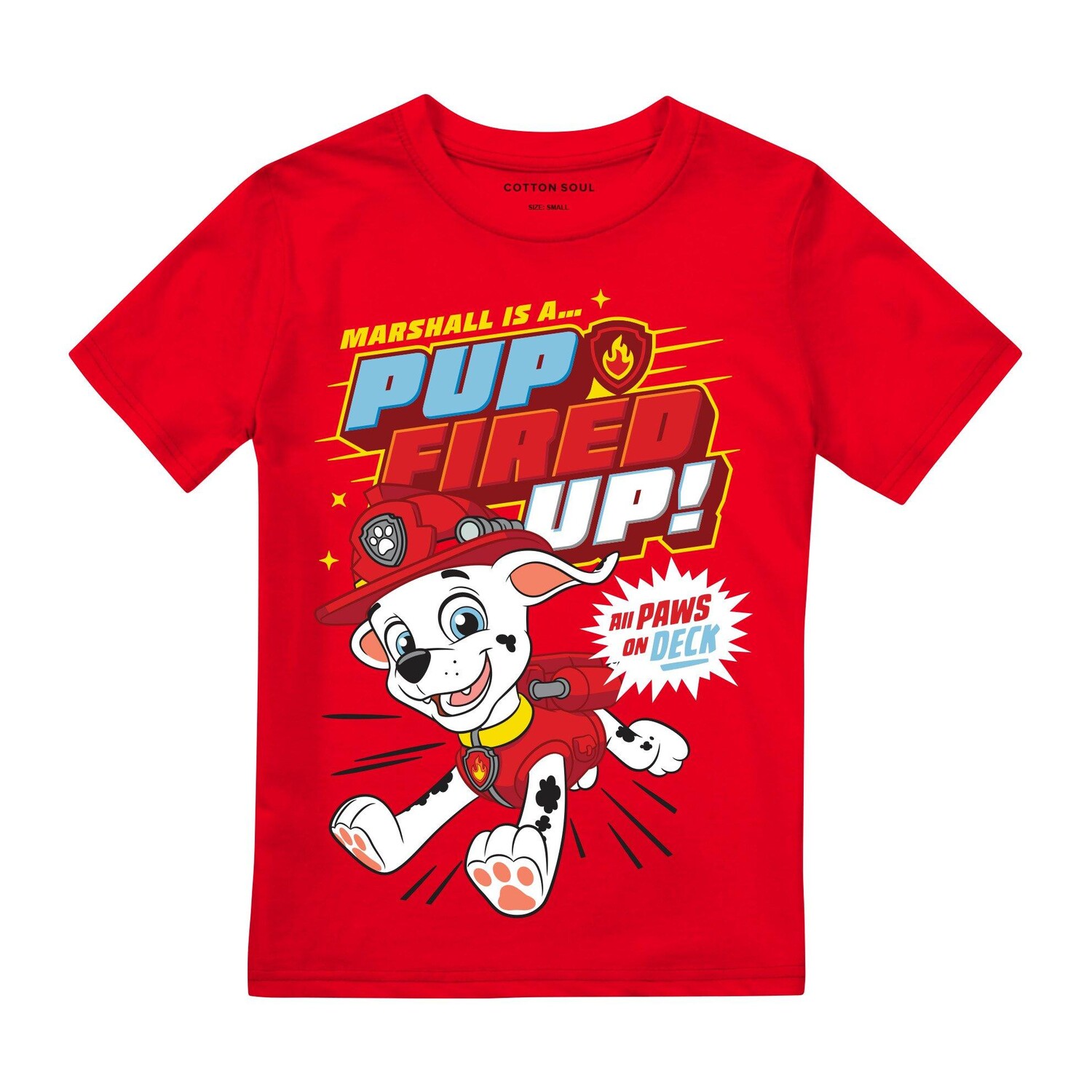 Футболка Marshall Pup Fired Up Paw Patrol, красный
Футболка Marshall Pup Fired Up Paw Patrol, красный
