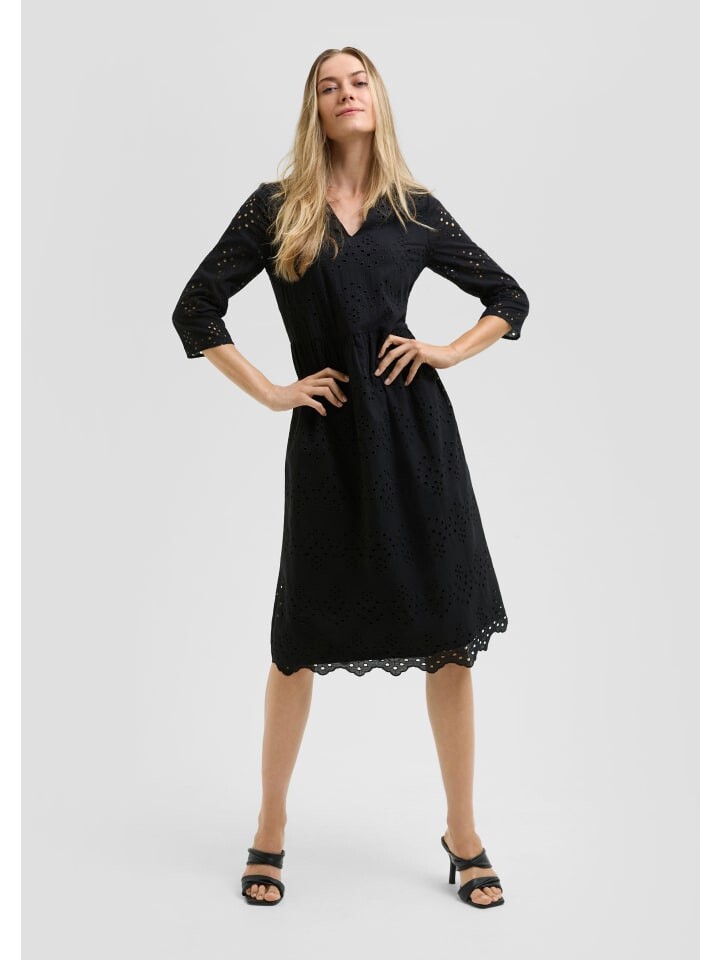 Короткое платье sOliver BLACK LABEL kurz, черный
Короткое платье sOliver BLACK LABEL kurz, черный