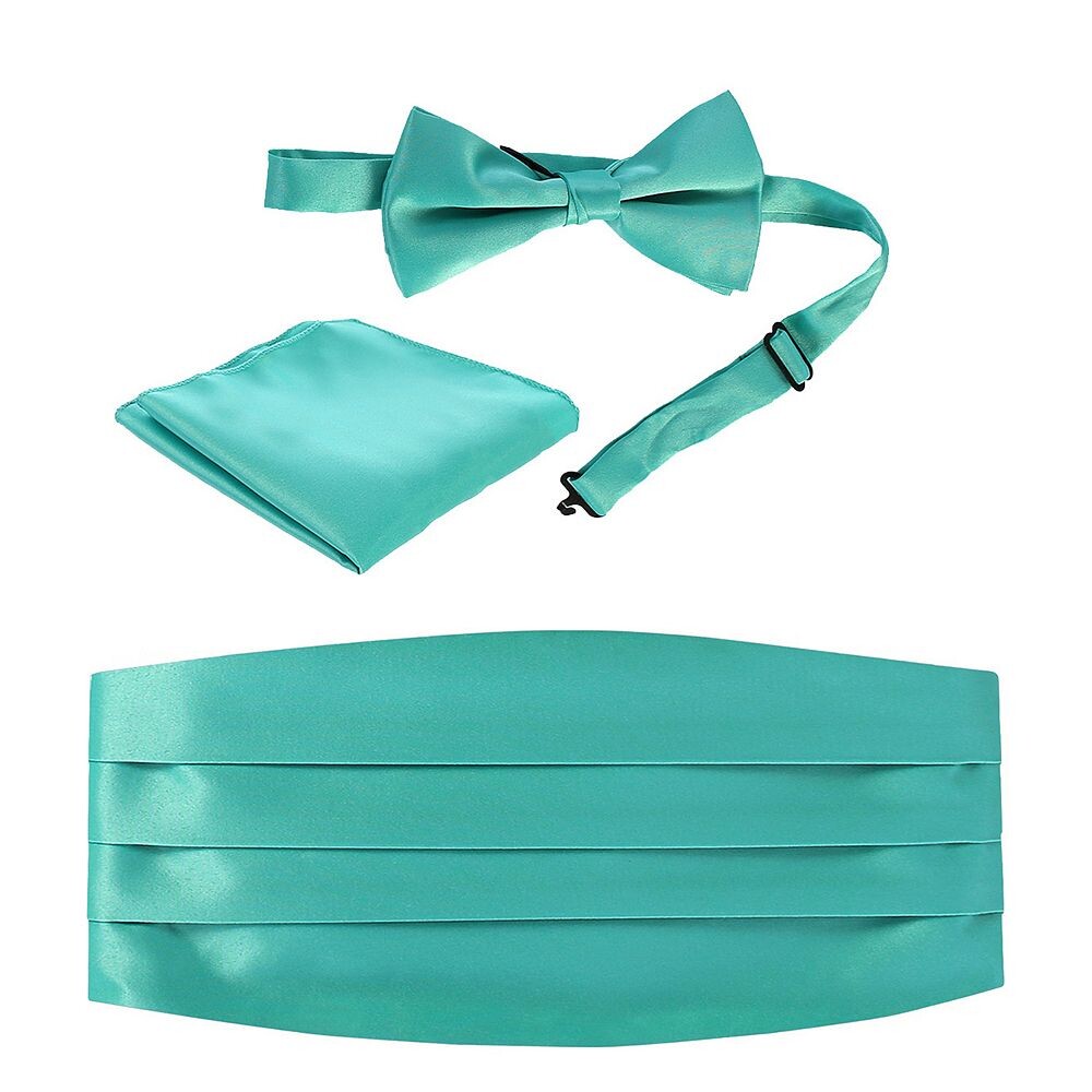 Мужской регулируемый комплект из атласа и пояса с узором пейсли Gioberti, цвет Mint
Мужской регулируемый комплект из атласа и пояса с узором пейсли Gioberti, цвет Mint