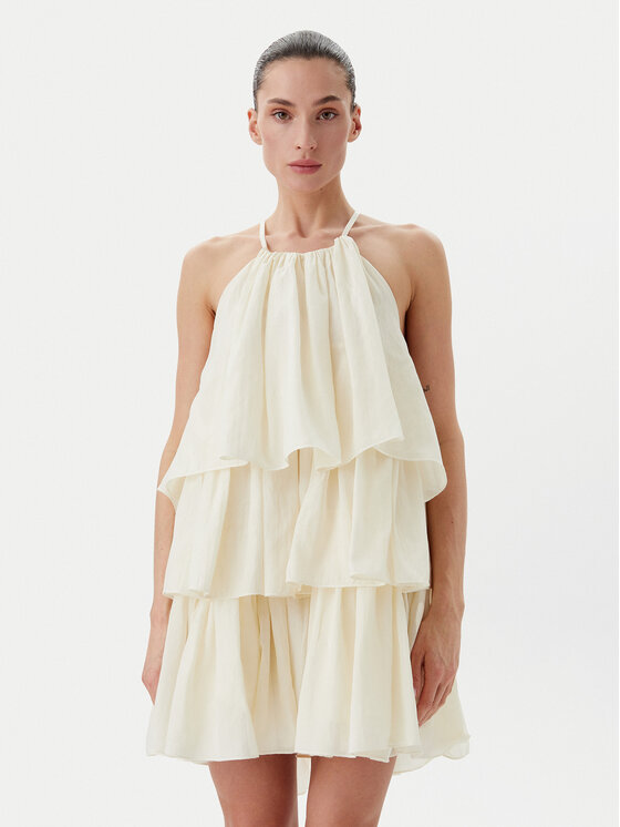 Коктейльное платье стандартный крой ESS250043 Eleh, бежевый
Коктейльное платье стандартный крой ESS250043 Eleh, бежевый