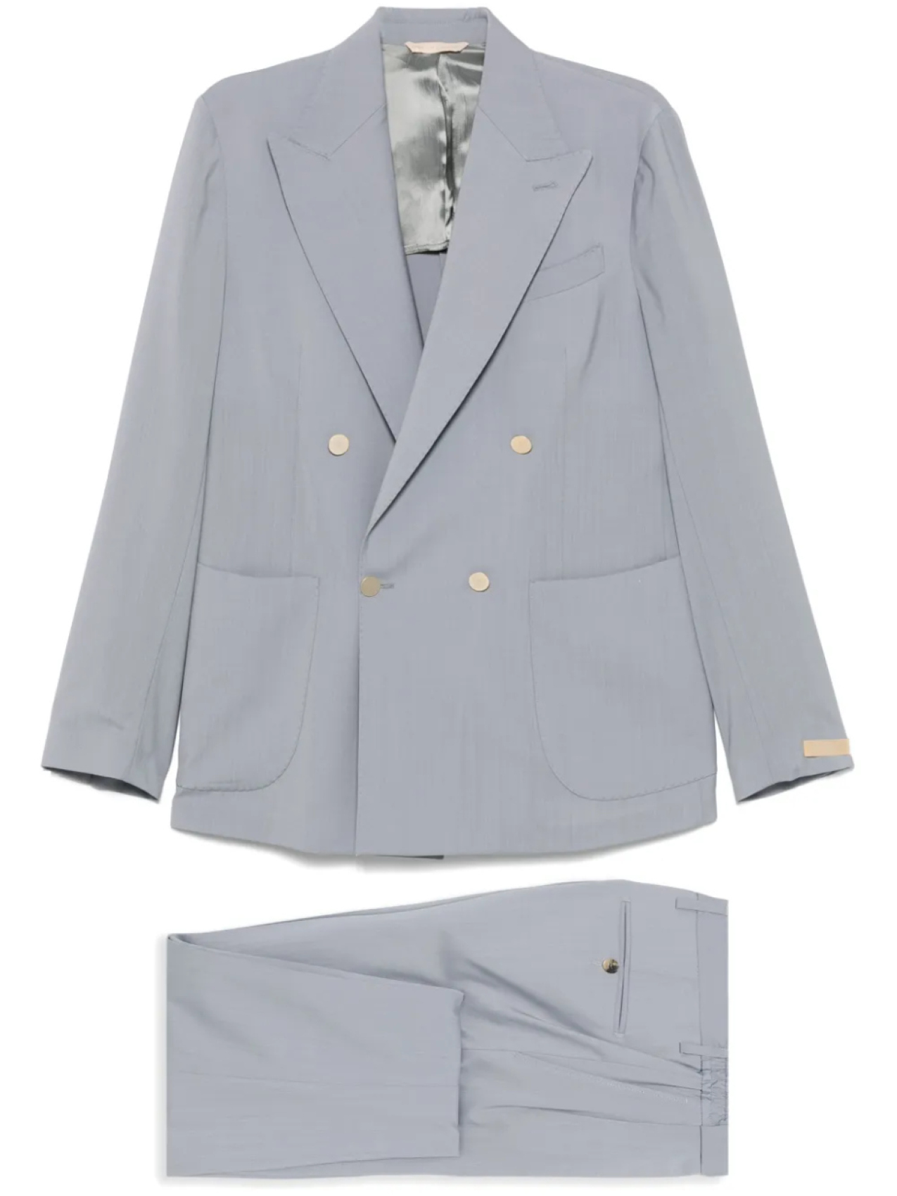 Двубортный костюм Briglia 1949 года, серый
Двубортный костюм Briglia 1949 года, серый