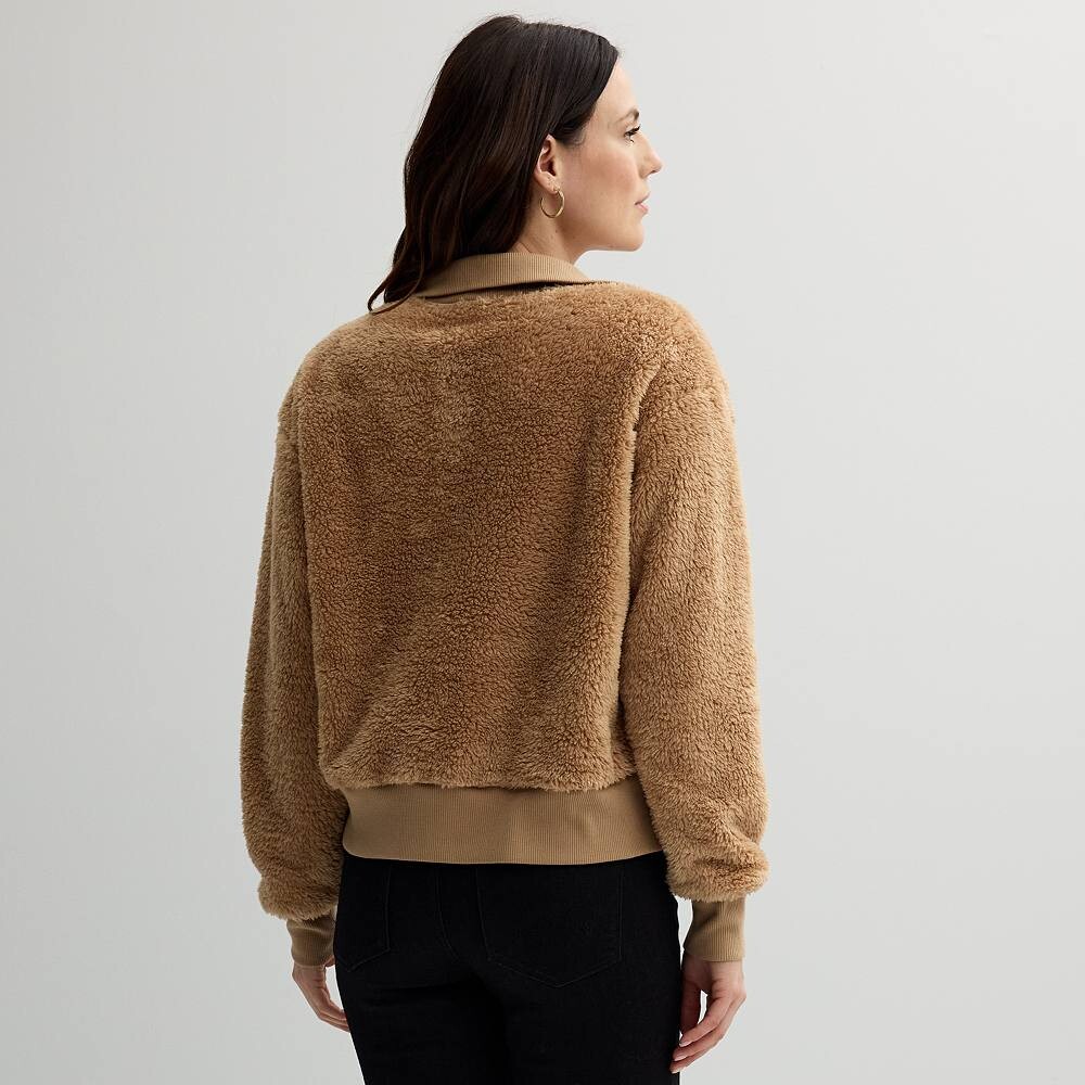 Женский уютный пуловер на молнии Sonoma Goods For Life, цвет Midnight Jam
Женский уютный пуловер на молнии Sonoma Goods For Life, цвет Midnight Jam