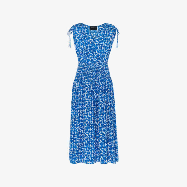 Платье Whistles со сборчатыми вставками и принтом, мультиколор
Платье Whistles со сборчатыми вставками и принтом, мультиколор